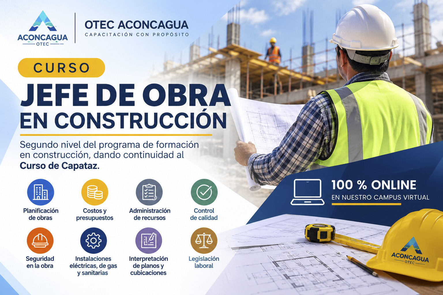Jefe de Obra en Construcción
